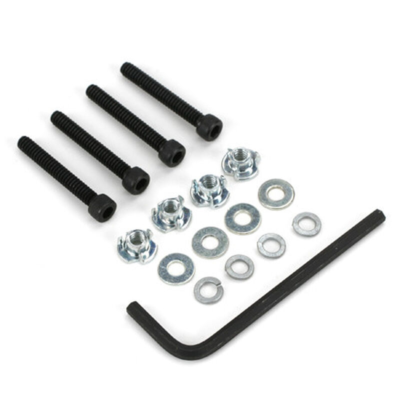 Dubro Socket Head Bolt & Nuts,6-32 - DUB130