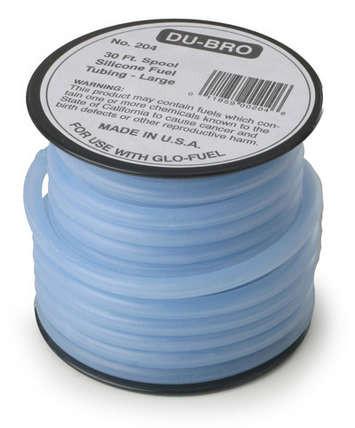 Dubro Silicone Fuel Tubing, Large, (Sold per Foot) - DUB204