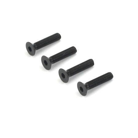 Dubro Flat Head Socket Screws, 3x14mm - DUB2289