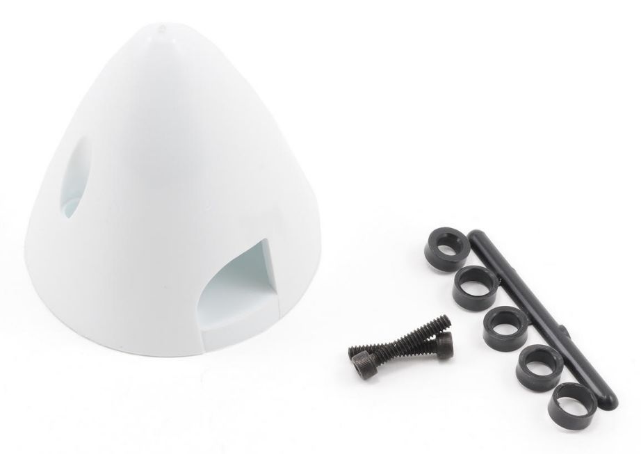 Dubro 4 Pin Spinner,1-3/4",White - DUB266