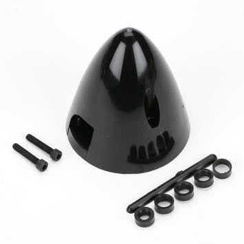 Dubro 4 Pin Spinner,2-1/4" Black - DUB279