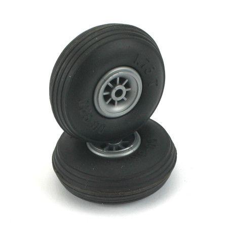Dubro Treaded Wheels,3" - DUB300T