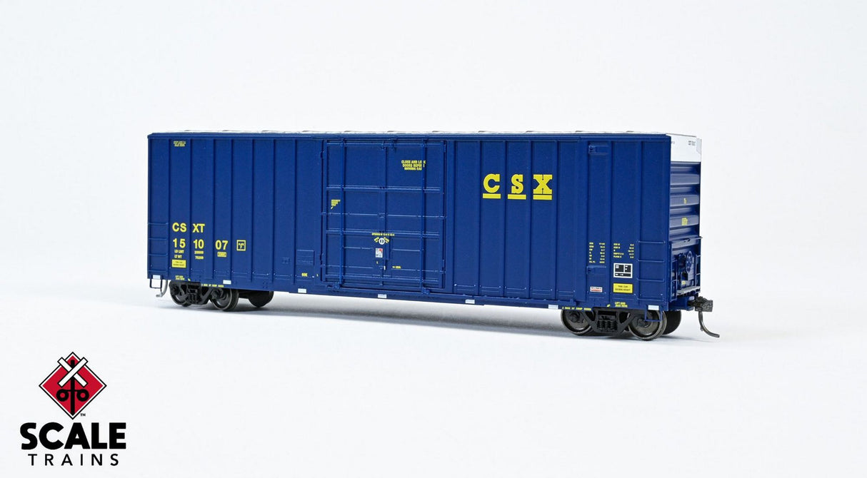 ExactRail Evolution HO Scale Gunderson 6269 High-Cube Boxcar, CSX (CSXT) #151073