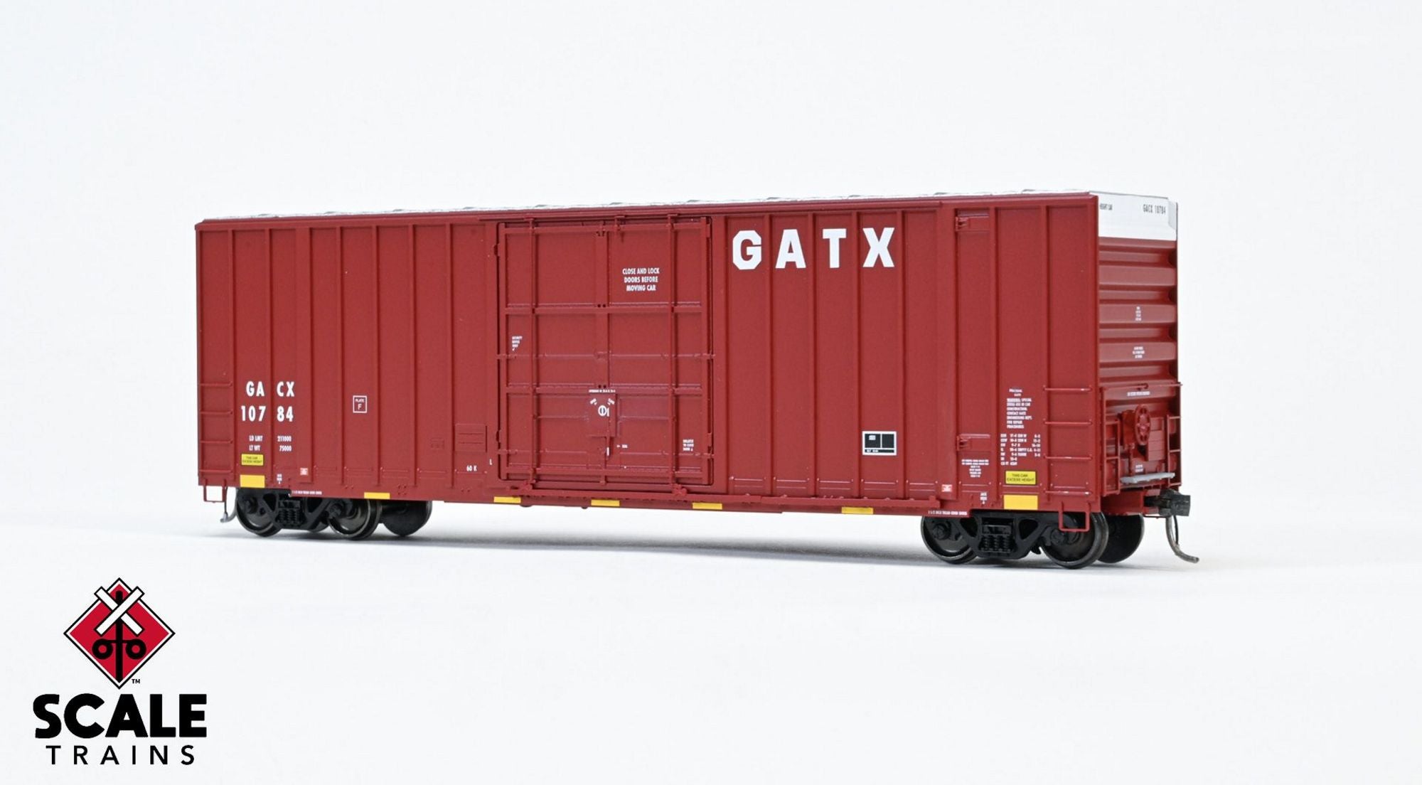 ExactRail Evolution HO Scale Gunderson 6269 High-Cube Boxcar, GATX