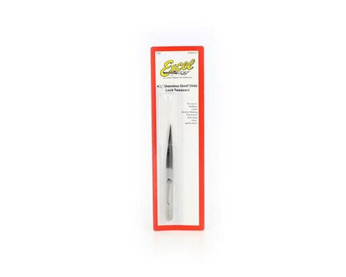 Excel SS Tweezer,4-3/4" CSlide