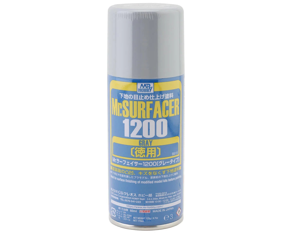 Mr Hobby Paint MR. SURFACER 1200 170ML SPRAY - GUZ515