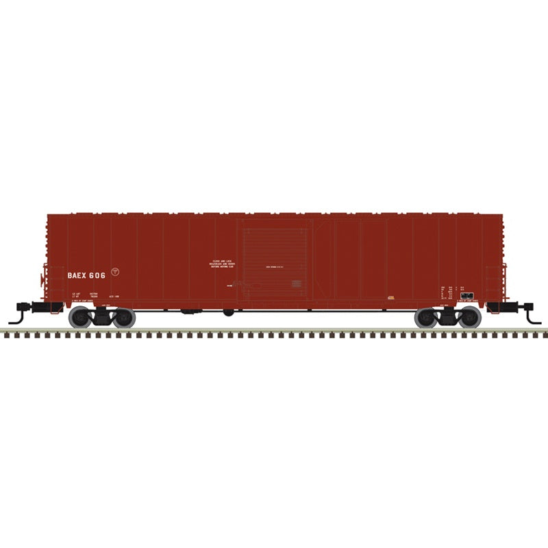 Atlas HO ACF 60' Single-Door Auto Parts Boxcar - Ready to Run - Master(R) -- The Andersons BAEX #606 (Boxcar Red, white)
