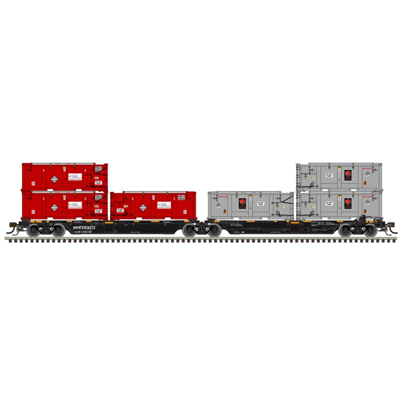Atlas Master® HO Articulated Bulk Carrier with Six (6) Waste Containers - MHF Logistical Solutions Inc. - MHFX #516112
