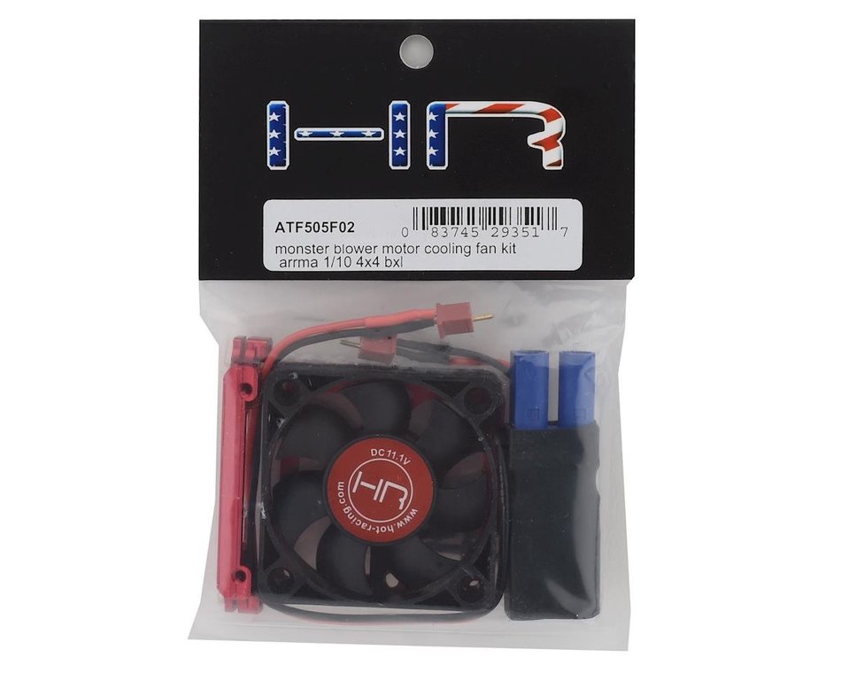 Hot Racing Monster Blower Motor Cooling Fan Kit, for Arrma 1/10 4x4 BXL - HRAATF505F02