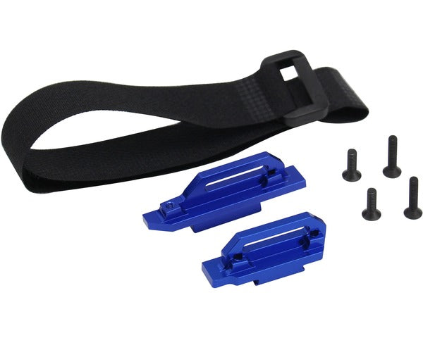 Hot Racing LCG chassis Tall Battery Hold-Downs - Slash 4x4 - HRALCF126X06