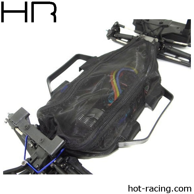 Hot Racing CHASSIS DIRT GUARD COVER - HRALCF16C06