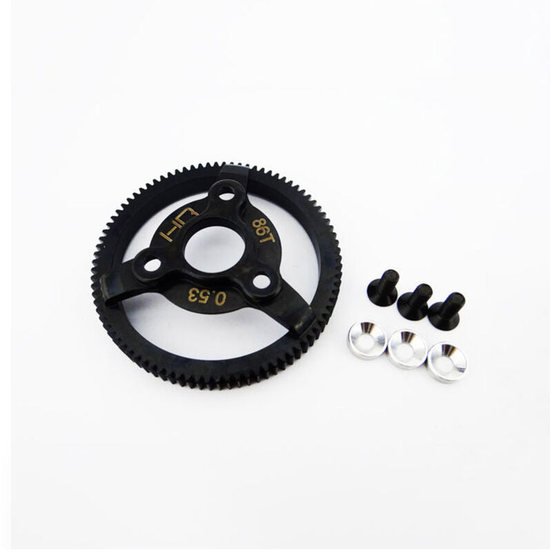 Hot Racing HARDENED STEEL SPUR GEAR 86T 48P - HRASTE886