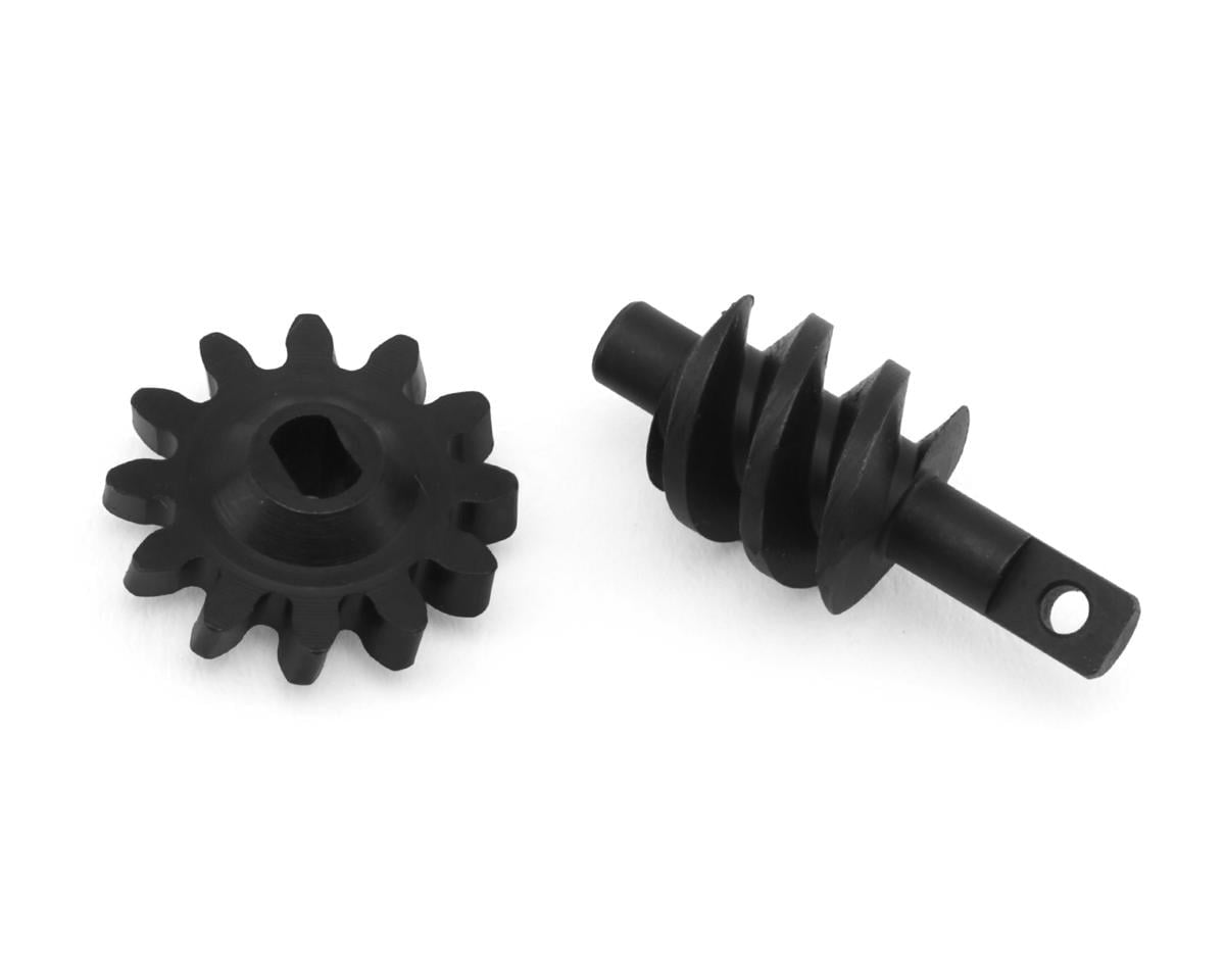 Hot Racing Axial SCX30 CNC-Machined Steel Worm Transmission Gears Set