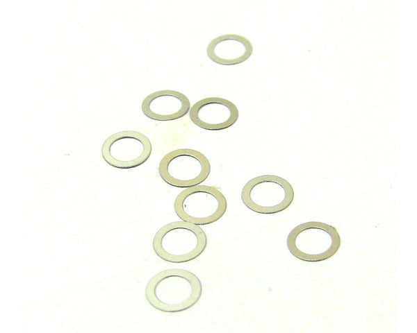 Hot Racing Steel Shims, 4x5.4x.01mm, (10pcs) - HRAW4X