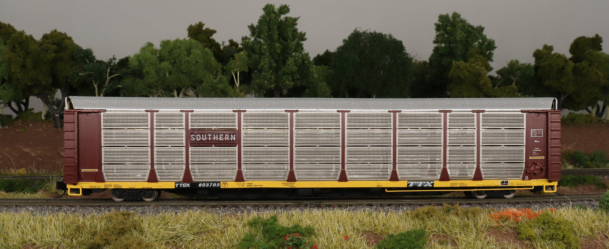 Intermounain Railway N Bi-Level Auto Rack - Southern - TTGX Flat Car - IMR19471