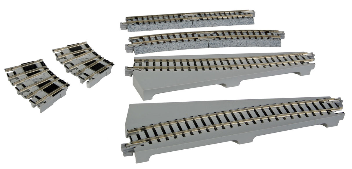 Kato Curved Turntable Extension Track Set - Unitrack