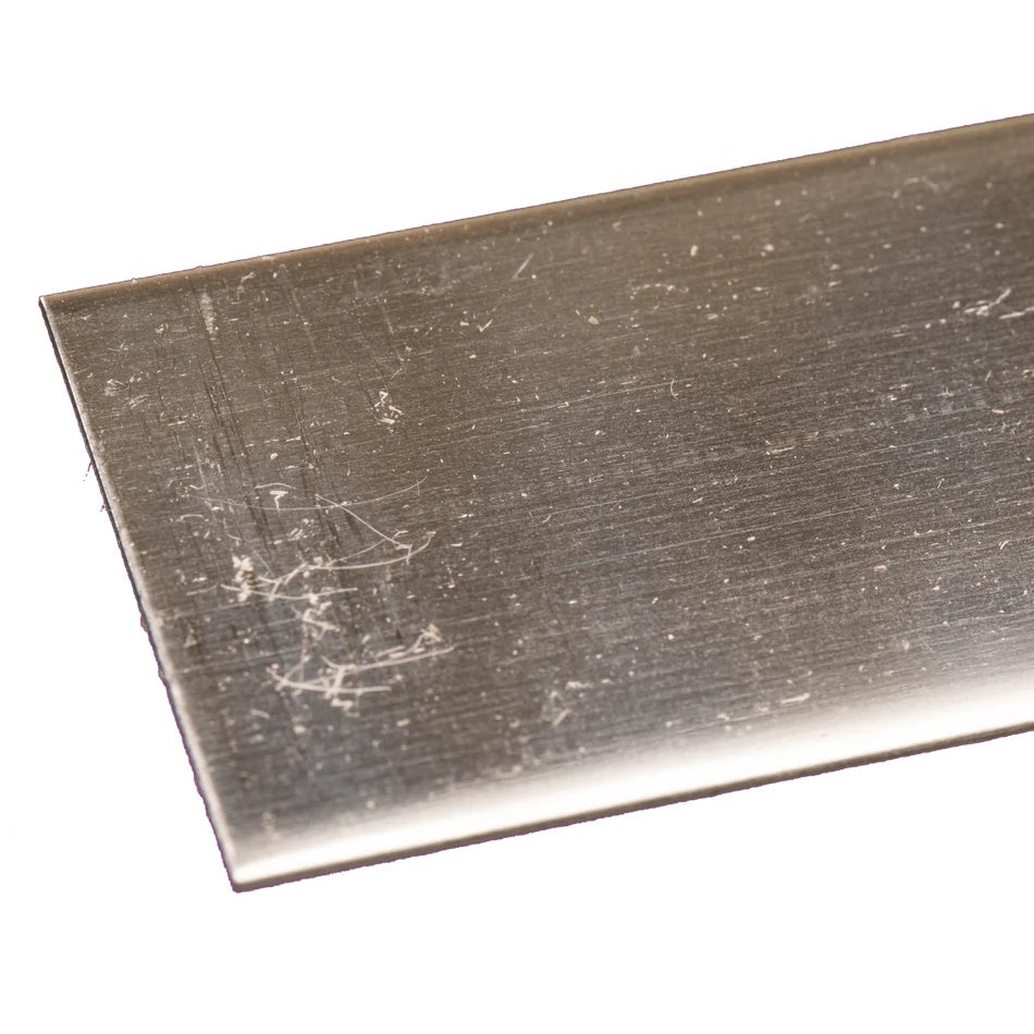 K&S Engineering Stainless Steel Strip -- 12 x 1" 300 x 25.4mm, .018" .46mm Thick - KNS87161