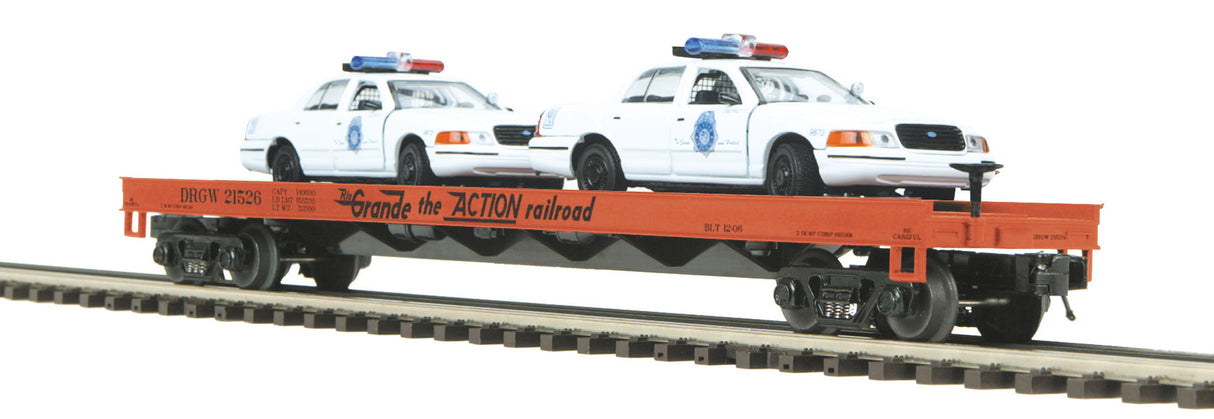 MTH - Mikes Train House O Flat/2 Ford Police Cars,Denve - MTH2098546