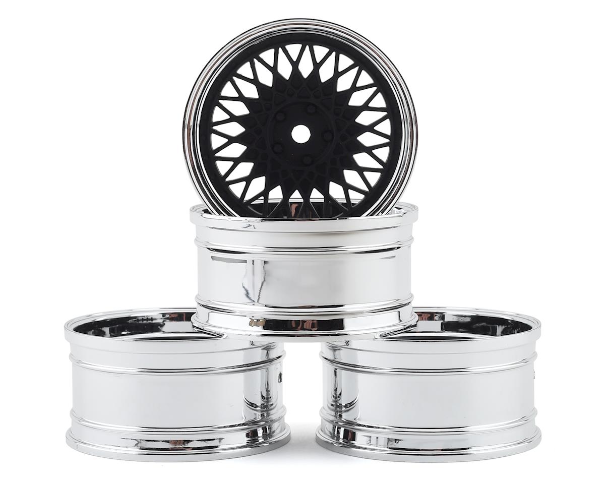 MST MST 501 Wheel Set (Flat Black) (4) (Offset Changeable) w/12mm Hex - MXS832103FBK