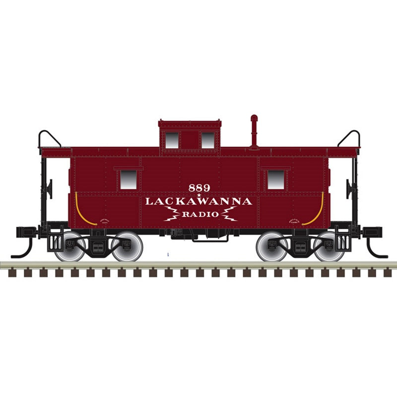 Atlas Trainman (3-Rail) O C&O Cupola Caboose Lackawanna #889