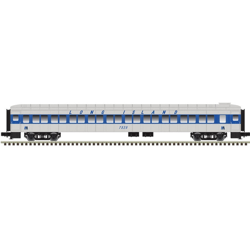 Atlas Trainman (3-Rail) O 80' Pullman Bradley Passenger Car Long Island RR / MTA #7535