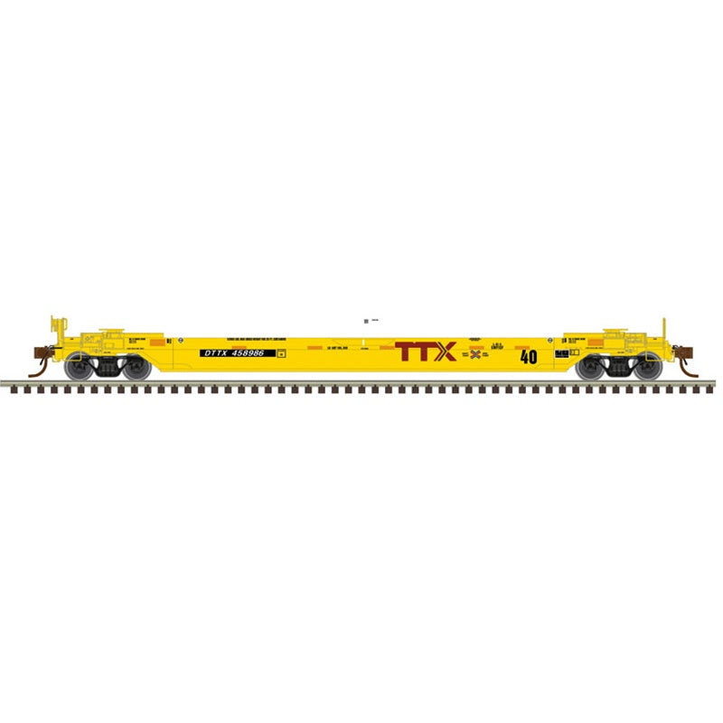 Atlas Master (3-Rail) O 40' Rebuilt Well Car TTX "Next Load Any Road" #459219