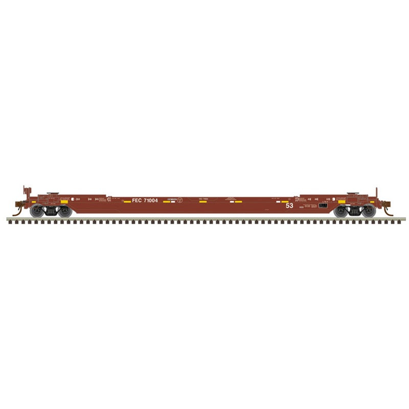 Atlas Master (3-Rail) O 53' Rebuilt Well Car Florida East Coast #71027