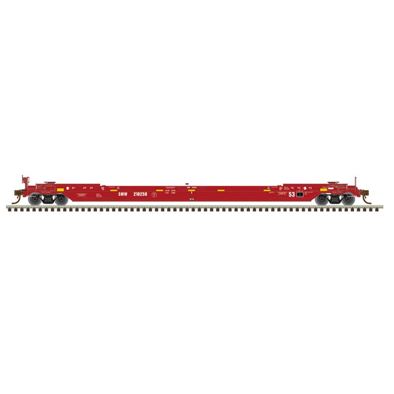 Atlas Master (3-Rail) O 53' Rebuilt Well Car St. Marys Railway West #210317