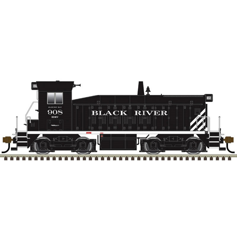 Atlas Master (3-Rail) O SW8/9 Locomotive Black River & Western #908