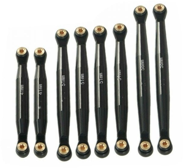 PowerHobby Axial SCX24 C10 Aluminum Link Linkage Set (8pcs) - PHBPHSCX2445