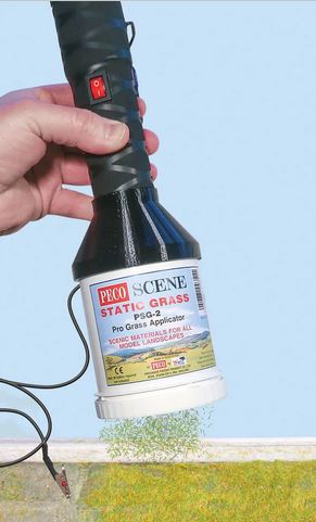 Peco PSG-2 Pecoscene Static Grass Pro Grass Applicator -- For Large-Area Coverage - PPCPSG2