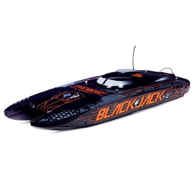 ProBoat Blackjack 42-inch Brushless 8S Cat,BLK/ORG:RTR