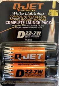 Quest Rockets - D22-7W Q-Jet 24mm (2-Pack)