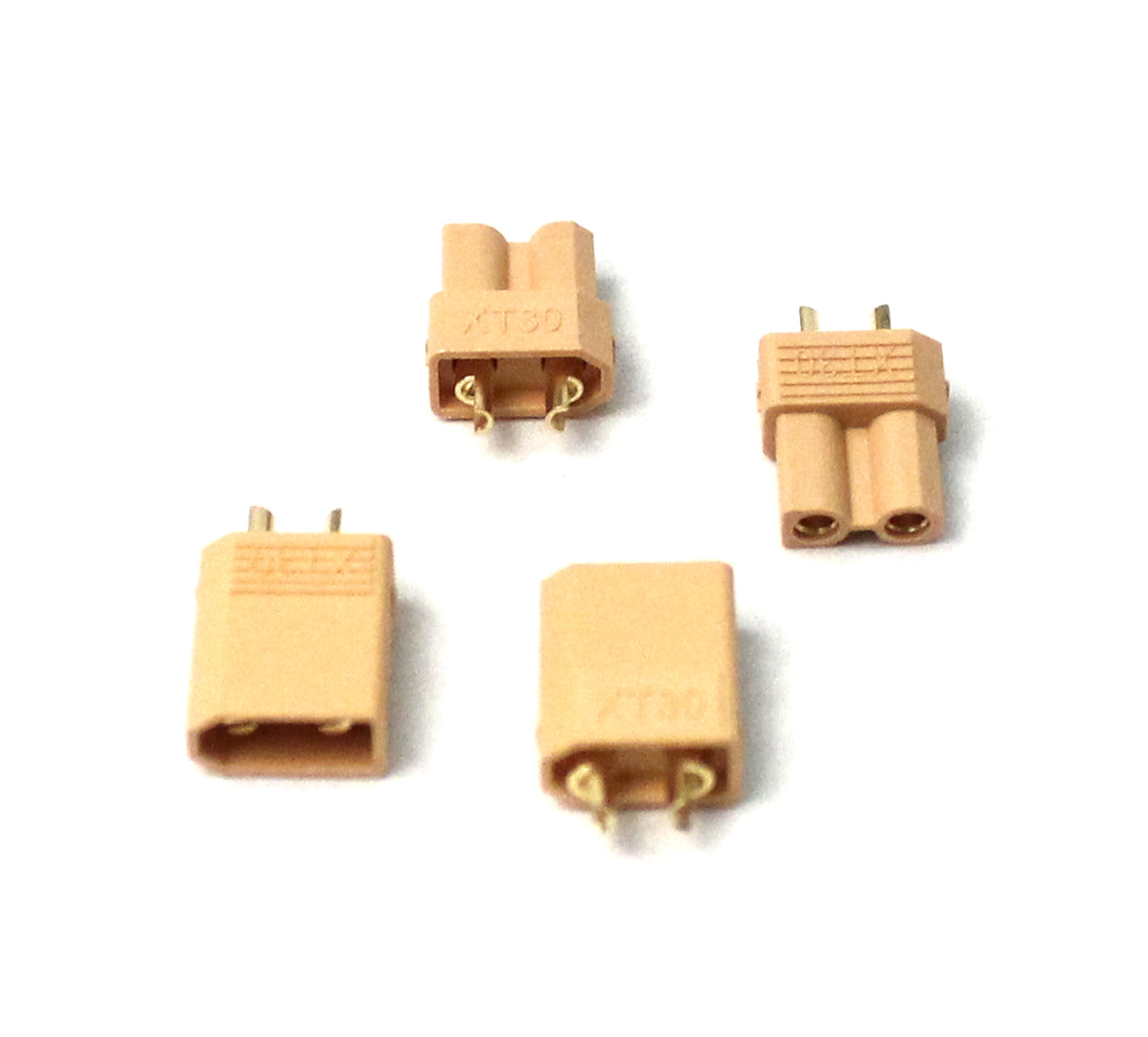 Racers Edge XT30 Connectors (2 pairs) - RCE1635