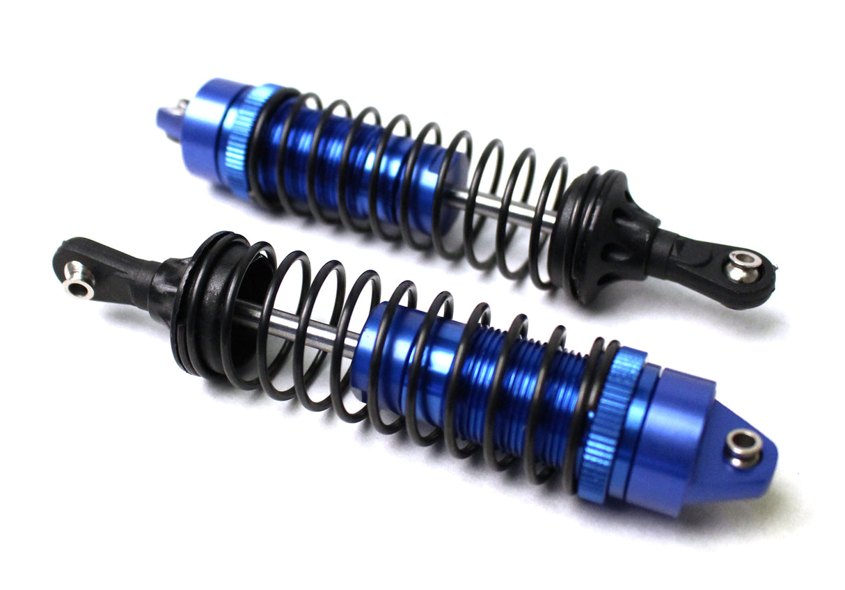 Racers Edge Slash 2/4WD Aluminum Rear Shock (pr) - Blue - RCE1850BL