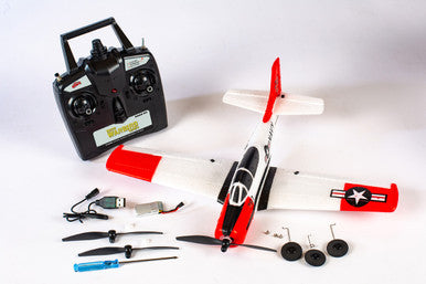 Rage RC T-28 Trojan Micro RTF Airplane w/PASS - RGR1302