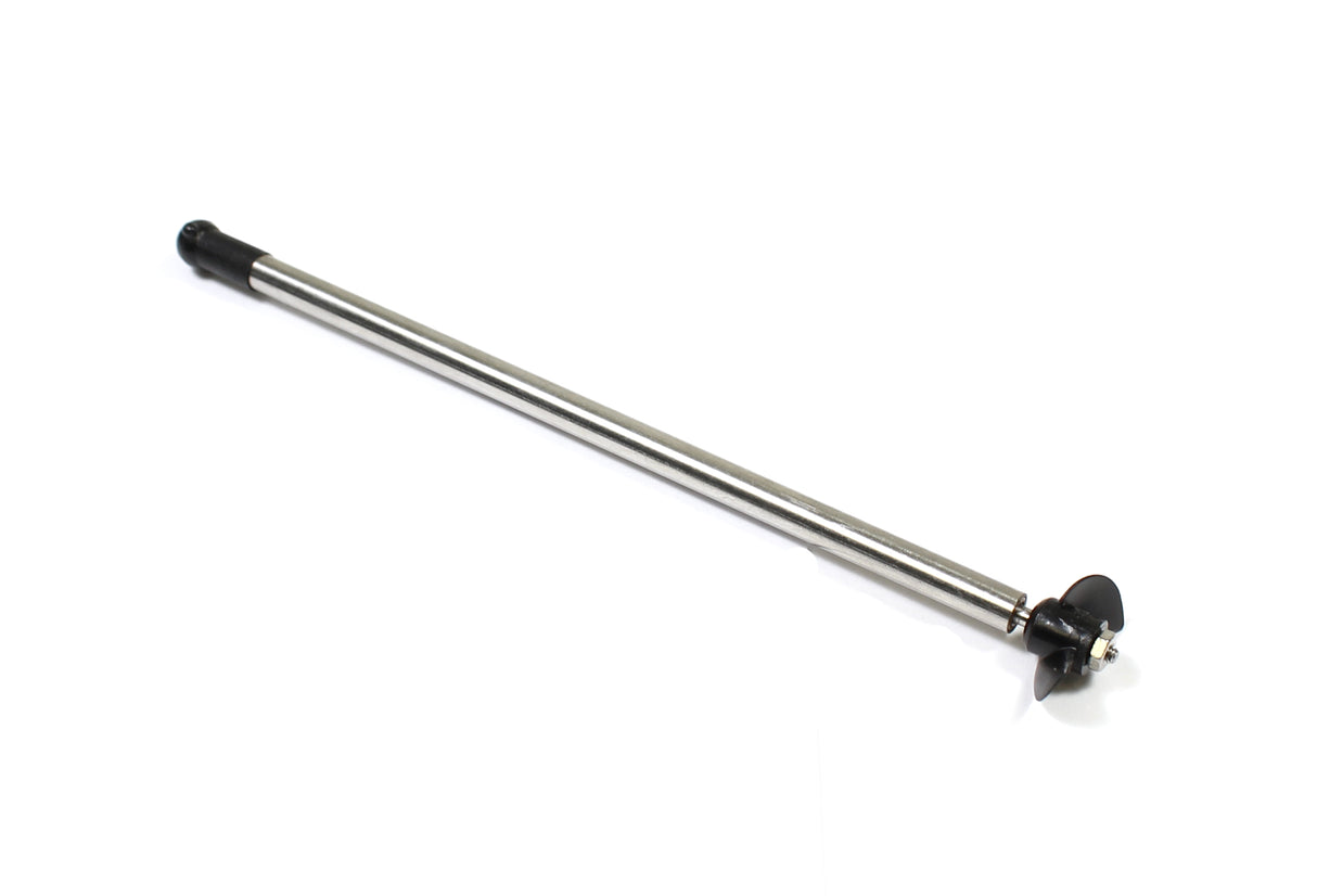 Rage RC Propeller w/Driveshaft; Black Marlin MX - RGRB1144