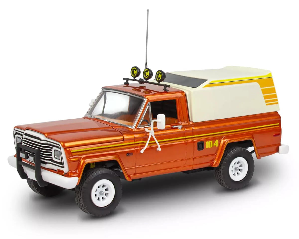 Revell 1/24 1979 Jeep J-10 Pickup Plastic Model Kit w/Camper Top