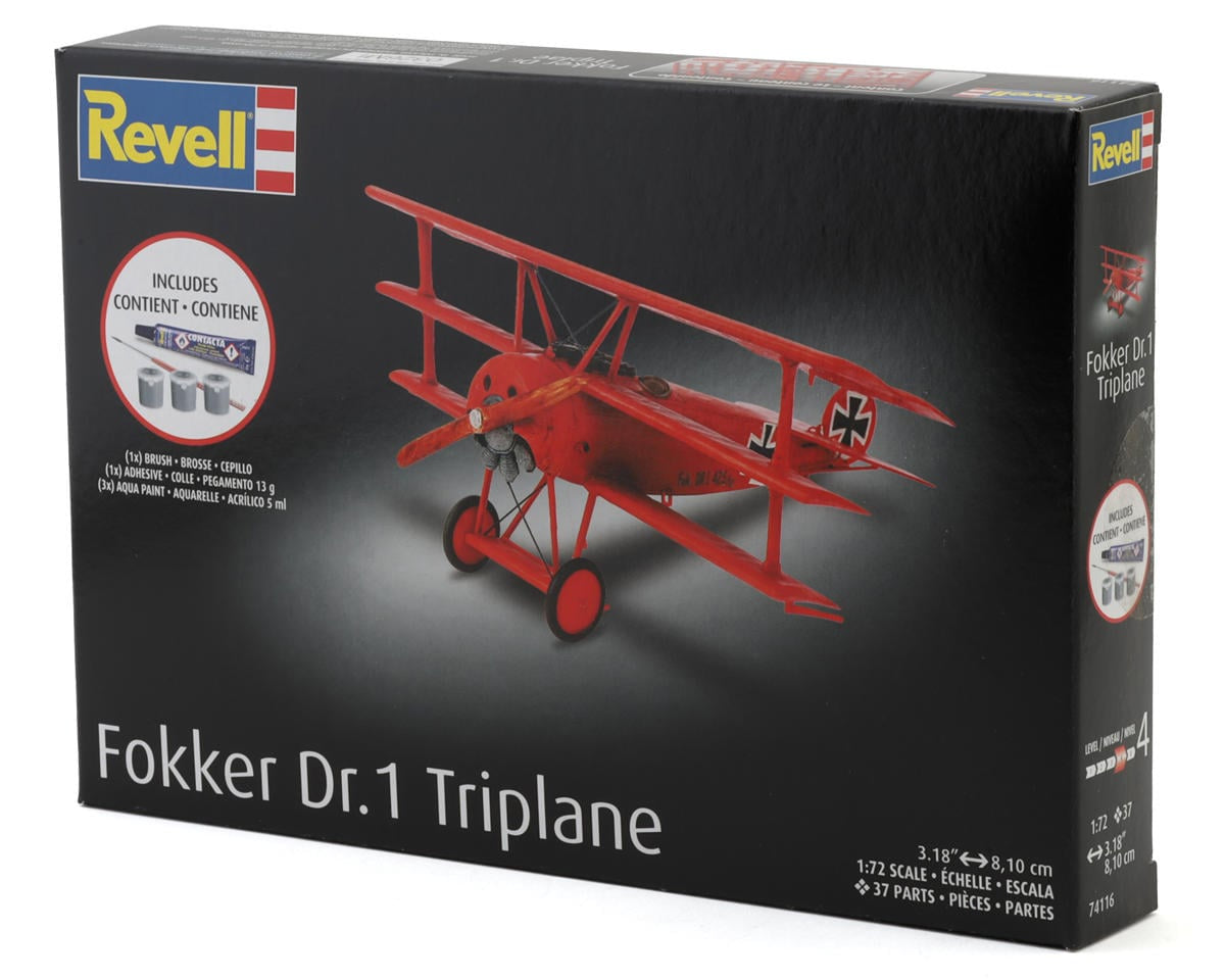 Revell 1/72 Fokker DR.1 Triplane Plastic Model Kit