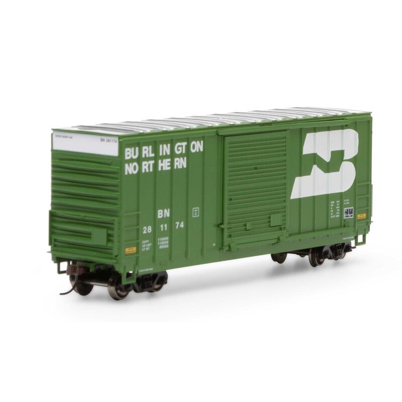 Roundhouse HO 40' High Cube Outside Braced Box, BN #281174 - RND1062