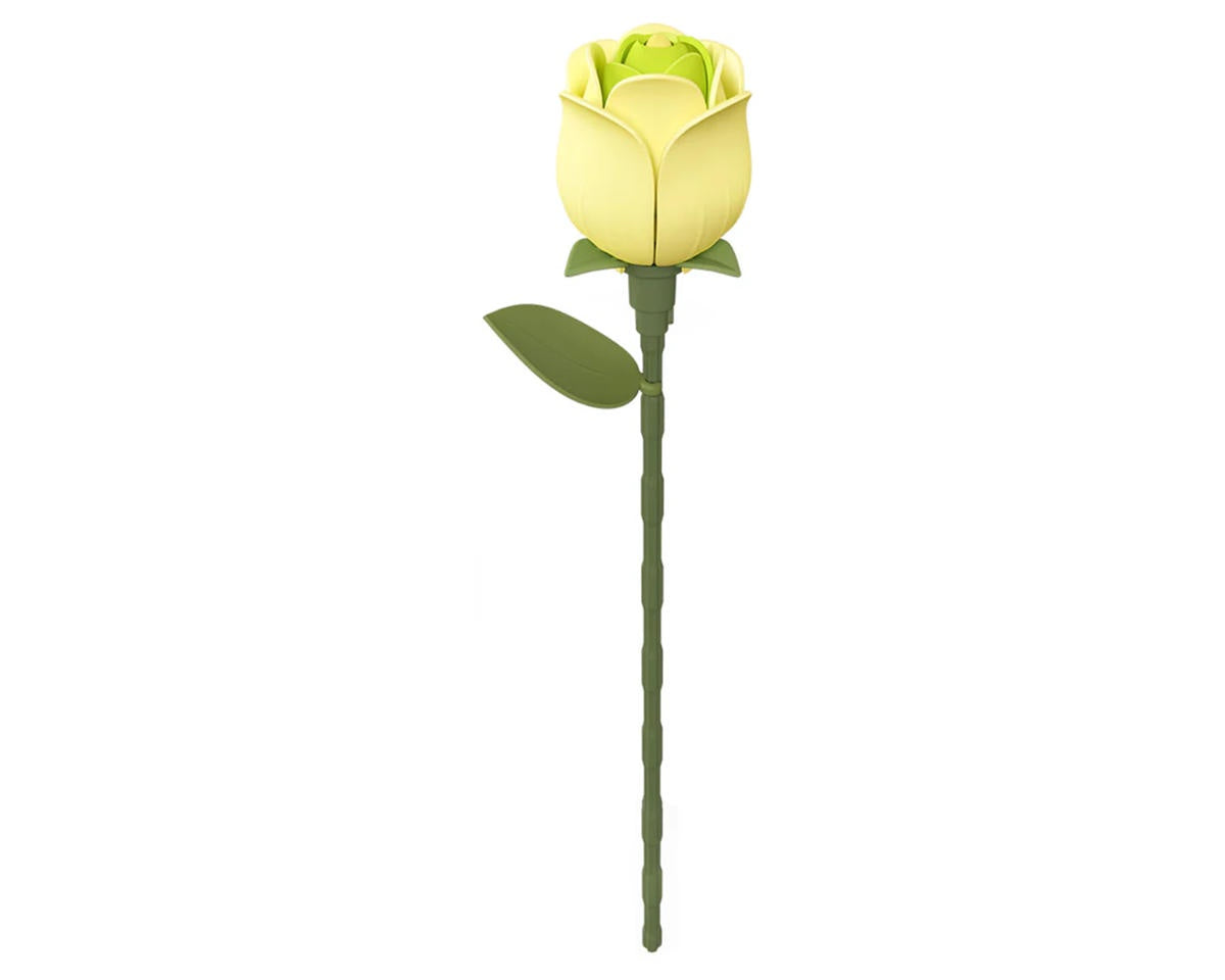 Robotime Rose DIY Miniature 3D Plastic Model Kit (Green)