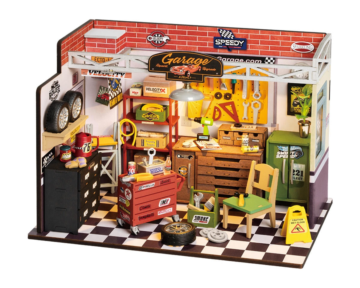 Robotime DIY House Garage Workshop