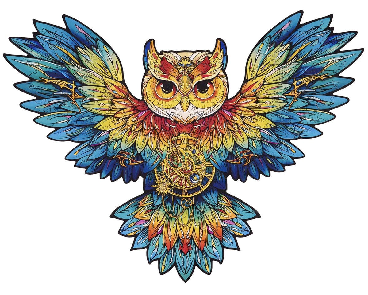 Robotime Rowood Owl Wooden Jigsaw Puzzle (200pcs)