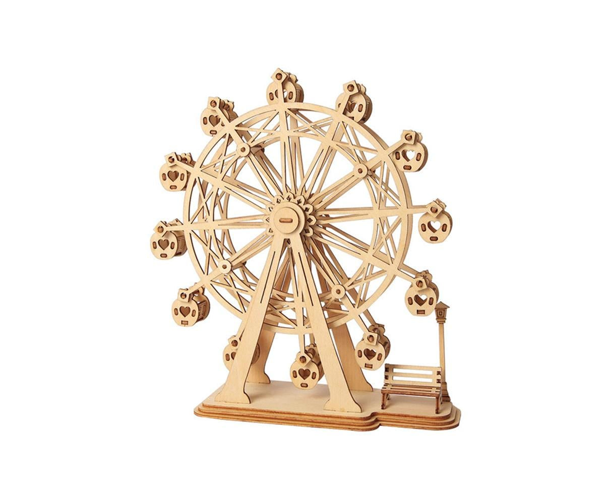 Robotime Classic 3D Wood Puzzles; Ferris Wheel
