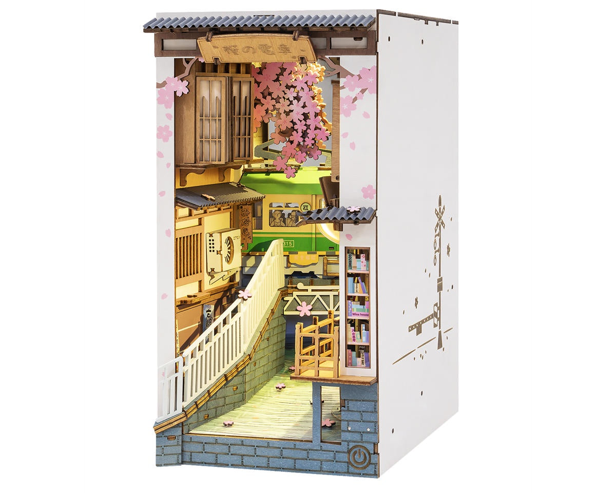 Robotime Stories in Books; Sakura Tram