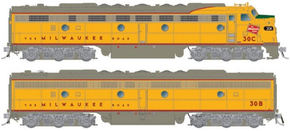 Rapido Trains HO MILW E8A/B W/SOUND 30C - RPI28556