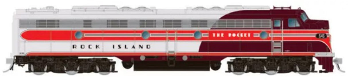 Rapido Trains HO RI ROCKET E8A SND #649 - RPI28563
