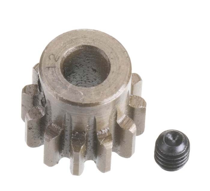 Robinson Racing Products Extra Hard Steel 5mm Bore 1mod pinion 12T - RRP1212