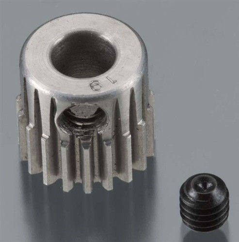 Robinson Racing Products 48 Pitch Machined, 19T Pinion 5mm Bore - RRP2019