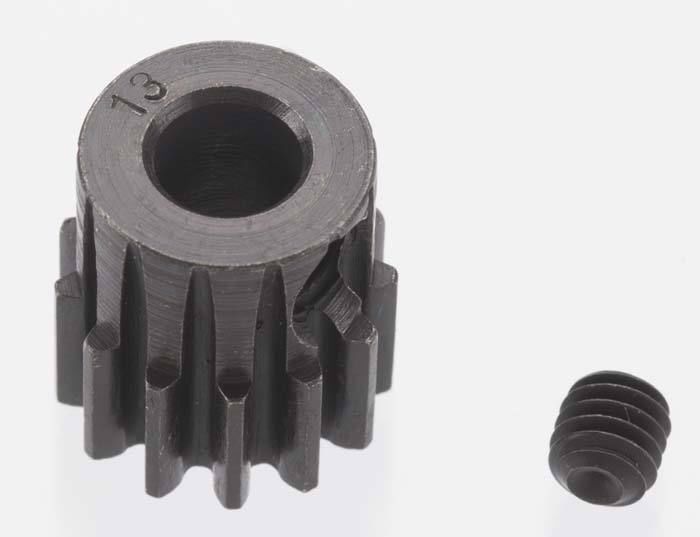 Robinson Racing Products Extra Hard 13 Tooth Blackened Steel 32p Pinion 5mm - RRP8613